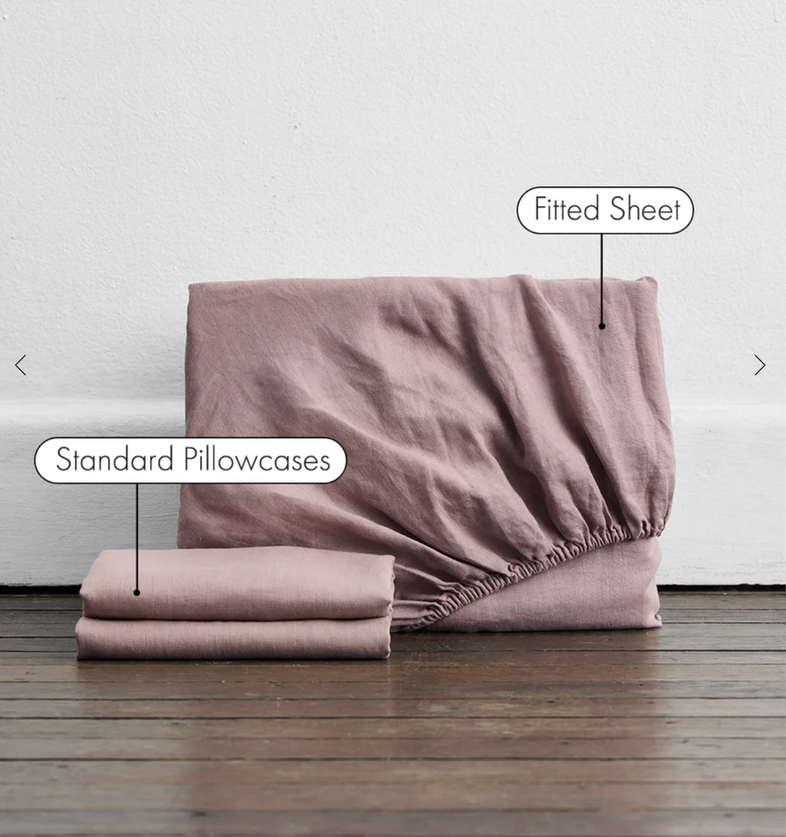 Lavender Fitted Sheet Set
